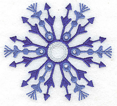 Embroidery Design: Snowflake 5 medium<br> 3.84w X 3.49h
