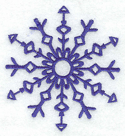 Embroidery Design: Snowflake 9 medium<br> 3.48w X 3.86h