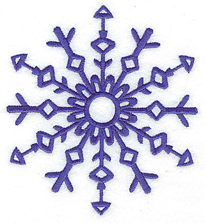 Embroidery Design: Snowflake 9 large<br> 4.45w X 4.94h