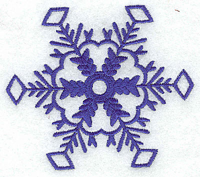Embroidery Design: Snowflake 10 medium<br> 3.83w X 3.34h