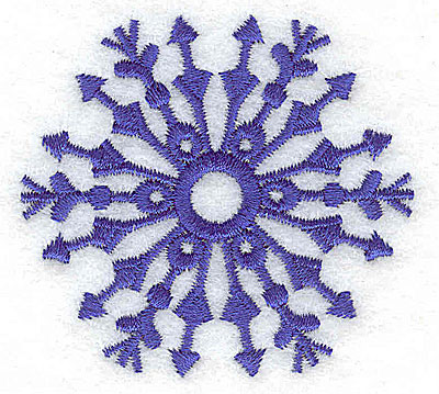 Embroidery Design: Snowflake 5 small <br> 2.32w X 2.15h