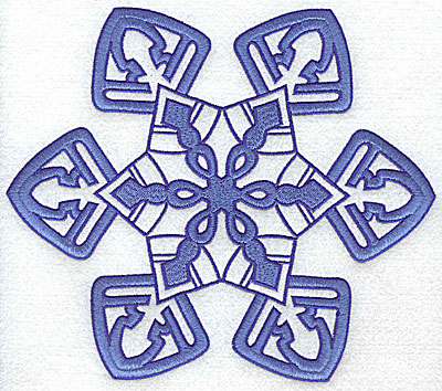 Embroidery Design: Snowflake 7 jumbo<br> 8.05w X 7.00h