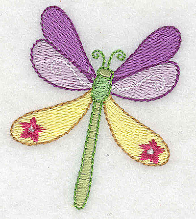 Embroidery Design: Dragonfly<br> 2.02w X 2.41h