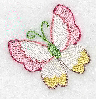 Embroidery Design: Butterfly small<br> 1.47w X 1.49h | Embroidery Legacy Embroidery Design: Butterfly small<br> 1.47w X 1.49h
