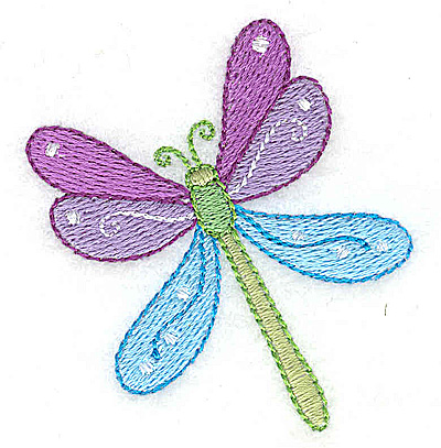 Embroidery Design: Dragonfly<br> 2.28w X 2.43h