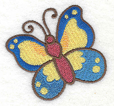 Embroidery Design: Butterfly<br> 2.55w X 2.44h