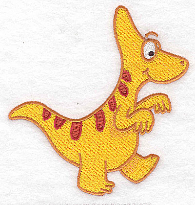 Embroidery Design: Dinosaur C large<br> 4.39w X 4.59h