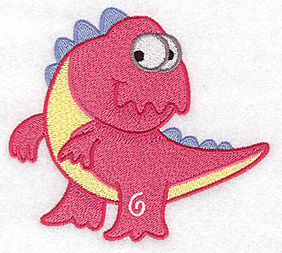 Embroidery Design: Dinosaur F large<br> 4.63wX 4.15h