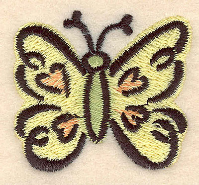 Embroidery Design: Butterfly A large<br> 1.95w X 1.72h