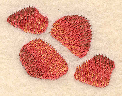 Embroidery Design: Spots large<br>1.27"H x 1.59"W