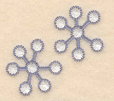 Embroidery Design: Snowflakes<br>1.77w X 1.96h