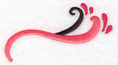 Embroidery Design: Design B<br> 3.41w X 1.99h