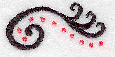 Embroidery Design: Design J<br> 2.51w X 1.26h
