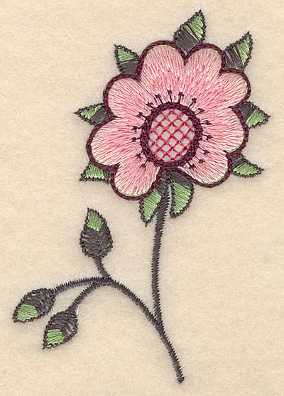 Embroidery Design: Colonial Design 106 <br> 3.63" x 2.52"