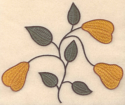 Embroidery Design: Colonial Design 109 Large<br> 6.48" x 7.82"