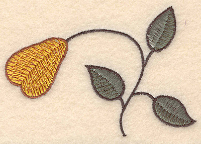 Embroidery Design: Colonial Design 110<br> 2.70" x 3.98"