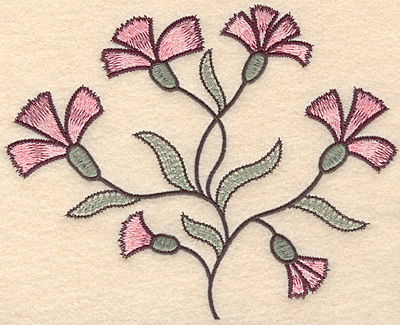 Embroidery Design: Colonial Design 134 Large <br> 6.12" x 7.68"