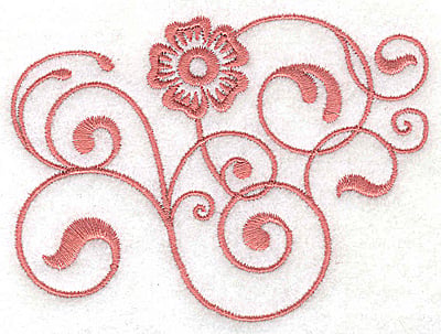 Embroidery Design: Floral design EE<br> 3.86w X 2.86h
