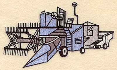 Embroidery Design: Harvestor <br>6.99w X 4.21h