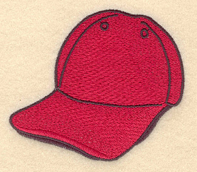 Embroidery Design: Cap<br>3.75w X 3.25h