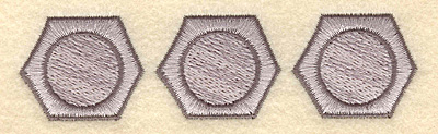 Embroidery Design: Bolts<br>4.53w X 1.18h