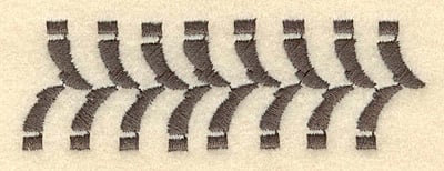 Embroidery Design: Tire track B<br>3.90w X 1.30h