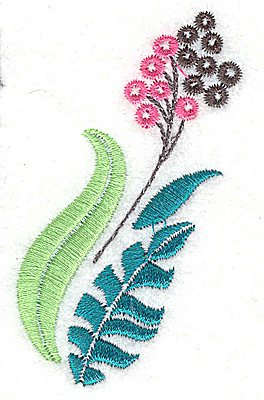 Embroidery Design: Dainty flowers 1B<br> 1.72w X 3.09h