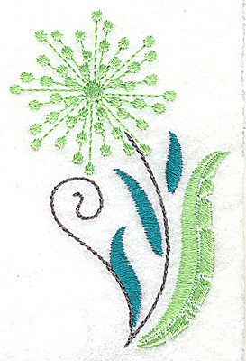 Embroidery Design: Dainty flowers 2B<br> 2.36w X 3.54h