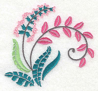 Embroidery Design: Dainty flowers 9C<br> 3.38w X 3.17h