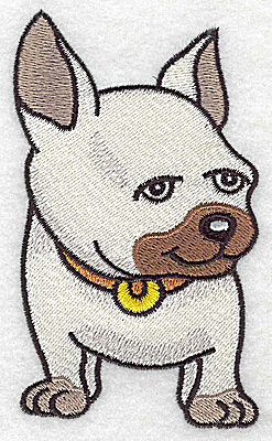 Embroidery Design: Devoted dog H large<br> 2.76w X 4.61h