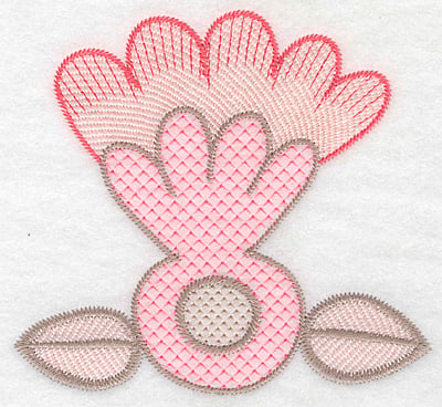 Embroidery Design: Design A large <br> 4.97"h x 5.35"w