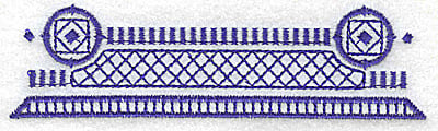 Embroidery Design: Elegant border 8 large<br> 4.93w X 0.95h