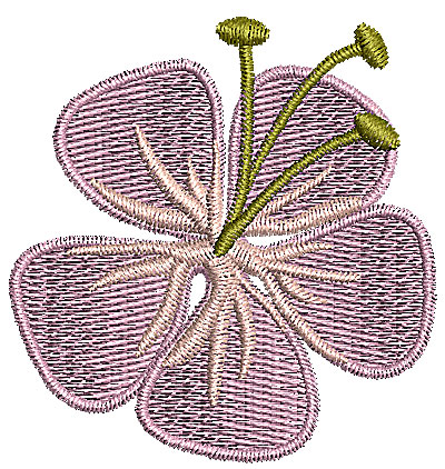 Embroidery Design: Flower 1<br> 1.91w X 2.00h