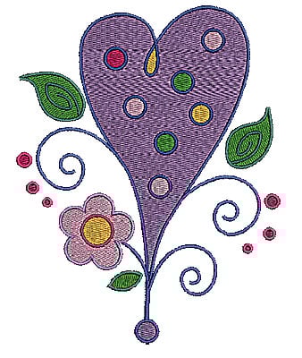 Embroidery Design: Heart with swirls 7<br> 4.68w X 5.98h | Embroidery Legacy Embroidery Design: Heart with swirls 7<br> 4.68w X 5.98h