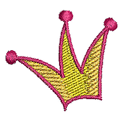 Embroidery Design: Crown<br> 1.58w X 1.42h | Embroidery Legacy Embroidery Design: Crown<br> 1.58w X 1.42h