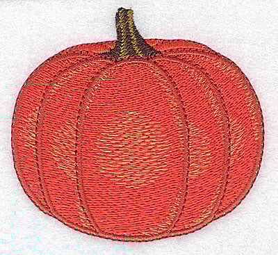 Embroidery Design: Pumpkin large<br> 3.50w X 3.20h