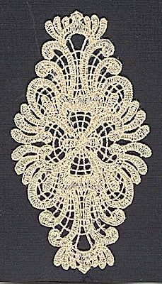 Embroidery Design: Lace 1<br> 2.65w X 4.96h | Embroidery Legacy Embroidery Design: Lace 1<br> 2.65w X 4.96h