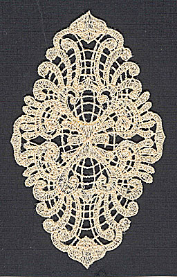 Embroidery Design: Lace 3 <br> 2.96w X 4.90h