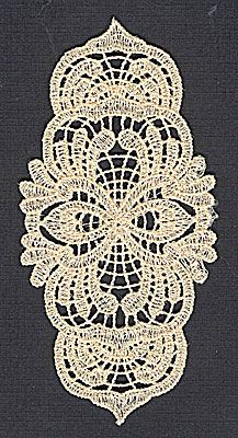 Embroidery Design: Lace 4<br> 2.35w X 4.94h