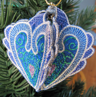 Embroidery Design: Christmas Ornament 10 small<br> 4.98w X 4.98h