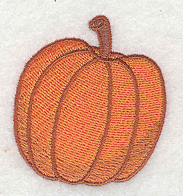 Embroidery Design: Pumpkin<br> 1.89w X 2.12h