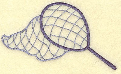 Embroidery Design: Fishing net large<br> 4.98w X 2.95h