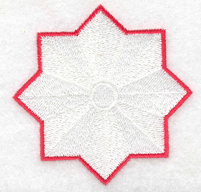 Embroidery Design: Stylized star<br> 2.98w X 2.98h