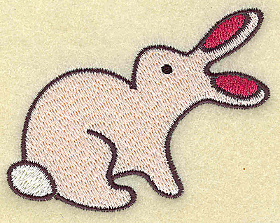 Embroidery Design: Rabbit<br> 3.16w X 2.37h