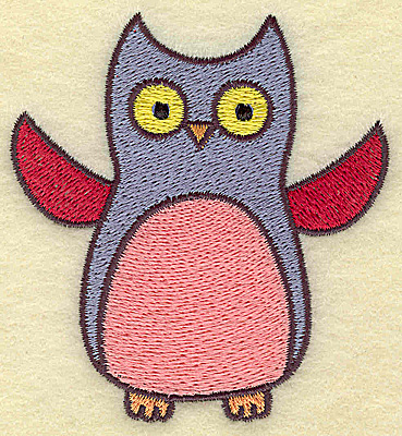 Embroidery Design: Owl<br> 3.15w X 3.39h