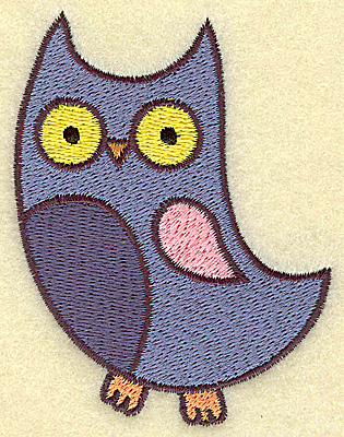 Embroidery Design: Owl<br> 2.71w X 3.46h