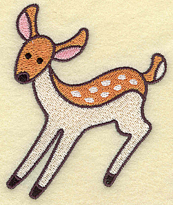 Embroidery Design: Deer<br> 3.04w X 3.73h