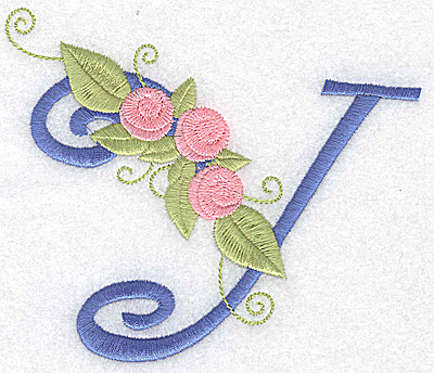 Embroidery Design: Y large<br> 4.95w X 4.37h