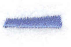 Embroidery Design: Dash<br> 0.68w X 0.17h