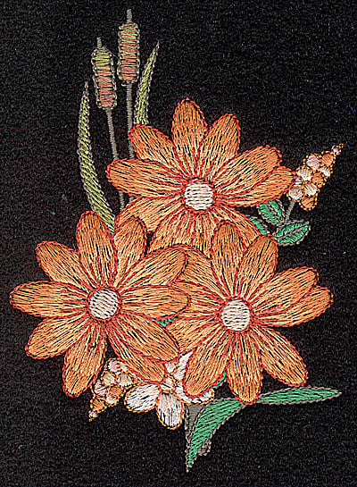 Embroidery Design: Aster<br> 3.04w X 4.21h